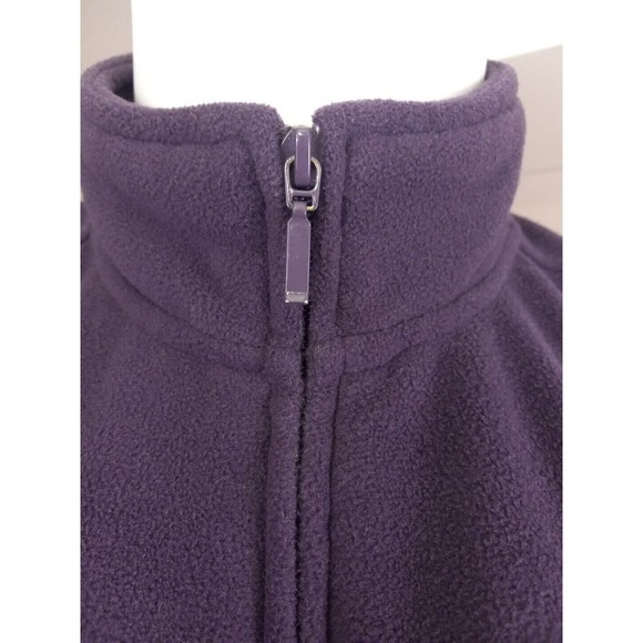 Disney Park Womens‎ Mickey Mouse Sleeveless Embroidered Purple Fleece Vest Xl - Picture 4 of 13